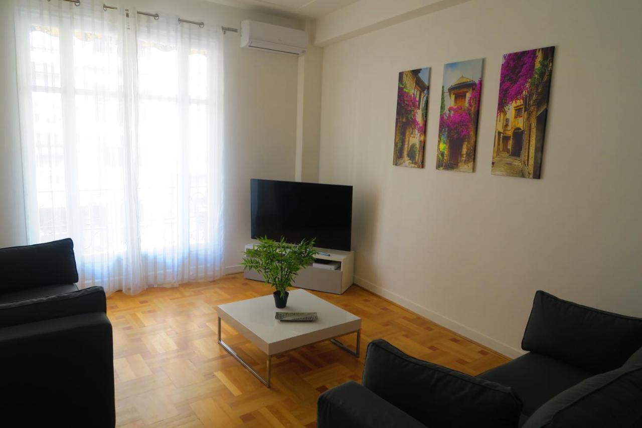 Carre D'Or Appt 4 Pieces Moderne Et Spacieux Nice Luaran gambar